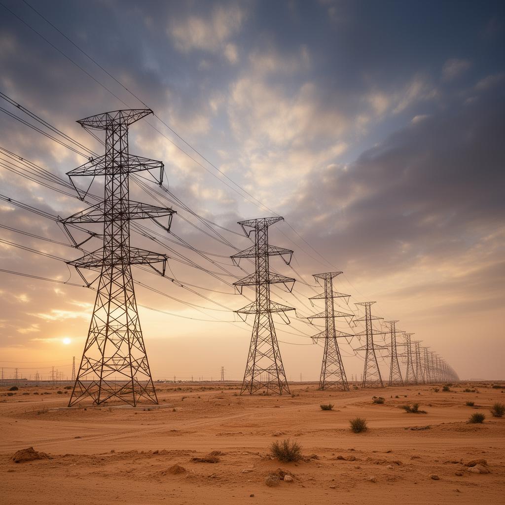 أبراج الجهد المرتفع – الدلتا الجديدة