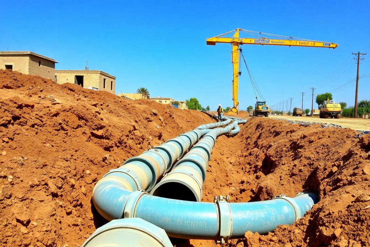 مشروع شبكة الصرف الصحي – الجمالية، الدقهلية
